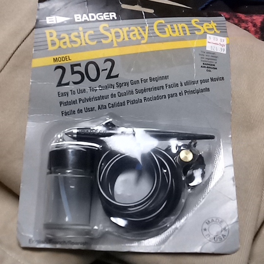 Badger 250-2 spray gun set